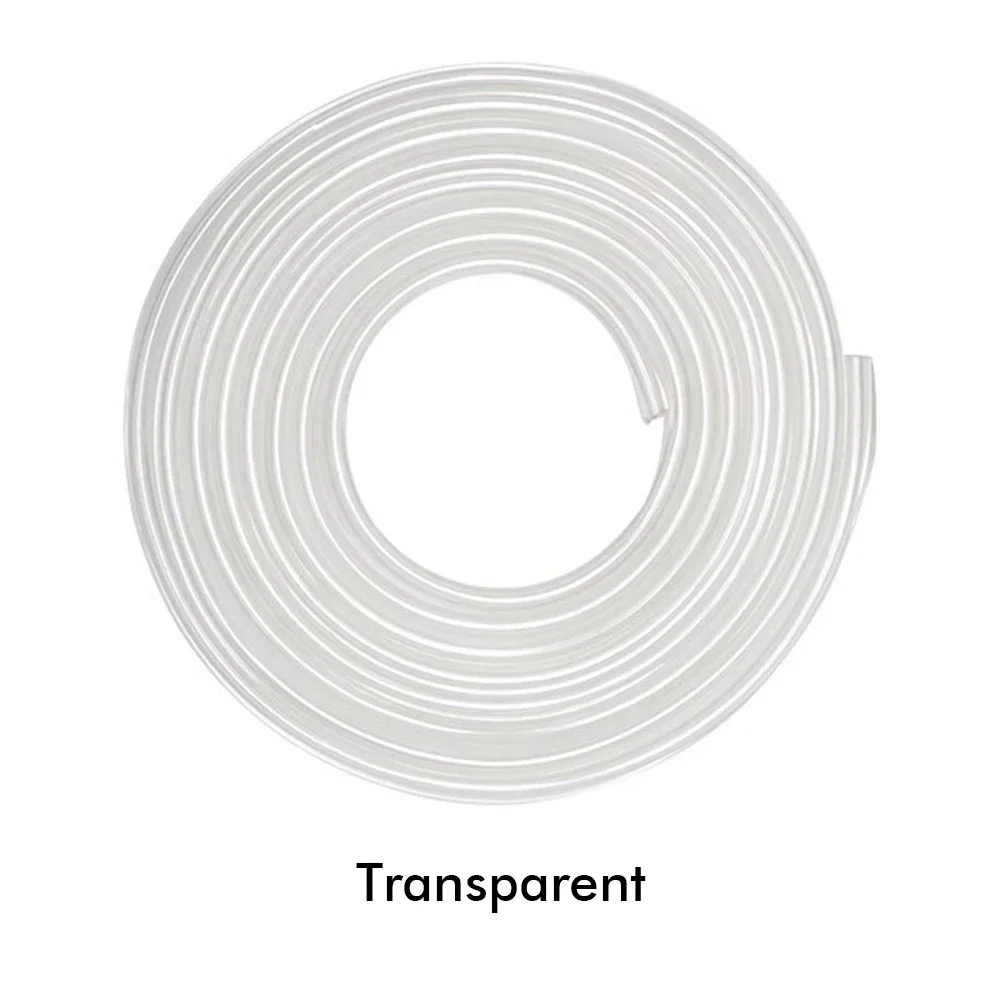 5M Auto Tür Rand Dichtung Streifen Transparent PVC Scratch Protector Streifen Anti-kollision Aufkleber Tür
