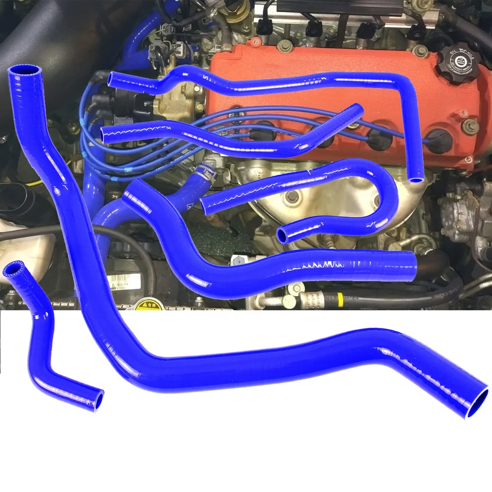 4,5mm Auto-Silikon-Kühlerschlauch-Set für Honda Civic D15 D16 SOHC – Bild 2