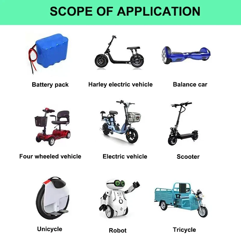 36V 48V 60V 72V Ladegerät 2A 3A 5A 10S 13S 16S 20S Li-Ion Akku 42V – Bild 6