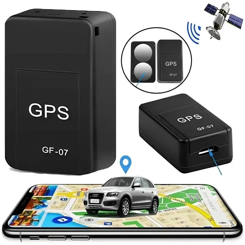 GF07 Magnetischer Mini-GPS-Tracker, Echtzeit-Fahrzeug-Locator – Bild 6
