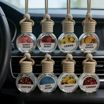 Auto-Lufterfrischer mit ätherischem Öl, sorgt für einen langanhaltenden Duft in Ihrem Auto, eine Flasche hält