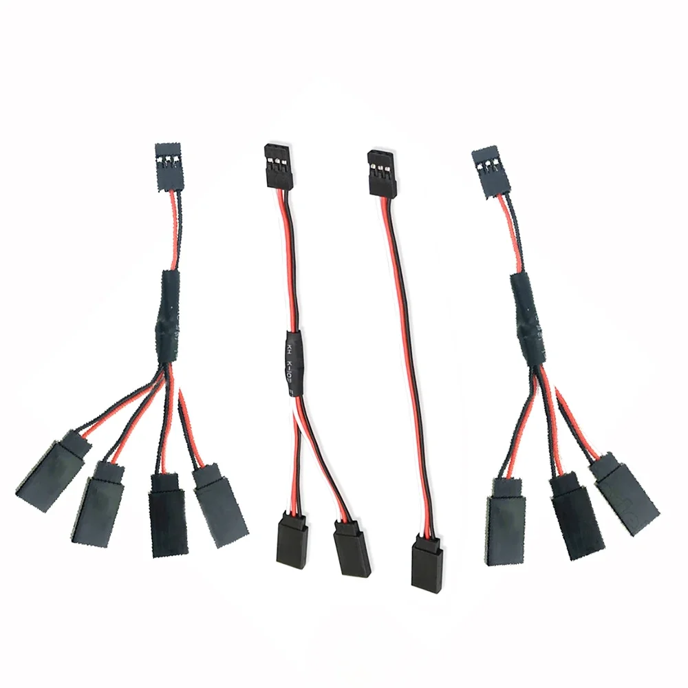 15/30/50cm RC Servo Verlängerung Kabel 1to1 1to2 1to3 1to4 für Futaba JR Männlich zu Weiblich RC Modell
