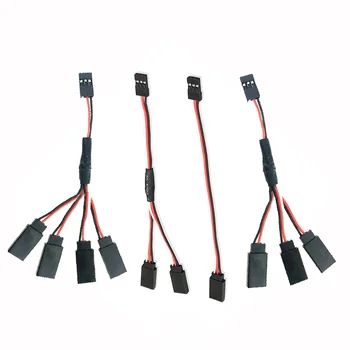 15/30/50cm RC Servo Verlängerung Kabel 1to1 1to2 1to3 1to4 für Futaba JR Männlich zu Weiblich RC Modell