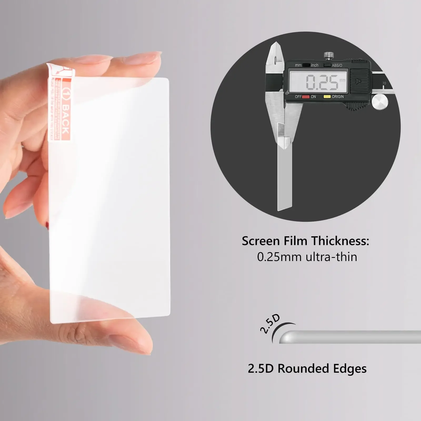 9H gehärtetes Glas für Nintendo Switch 2 Displayschutzfolie, HD Clear – Bild 5