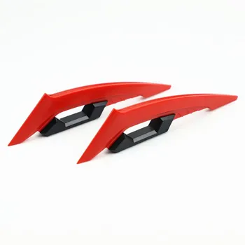 1 Paar Universal Motorrad Winglet Aerodynamischer Spoiler Dynamischer Flügel Dekoration Aufkleber
