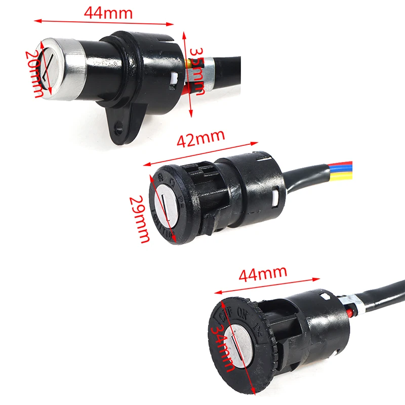 E-Bike Schlüssel Power Lock Universal Zünd schalter Schlüssel Power – Bild 6
