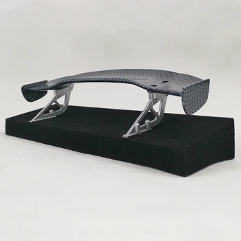 RC Auto Kunststoff Carbon Faser Muster Heckflügel Spolier Drift im Maßstab 1/10 auf Road Touring Modell Hobby