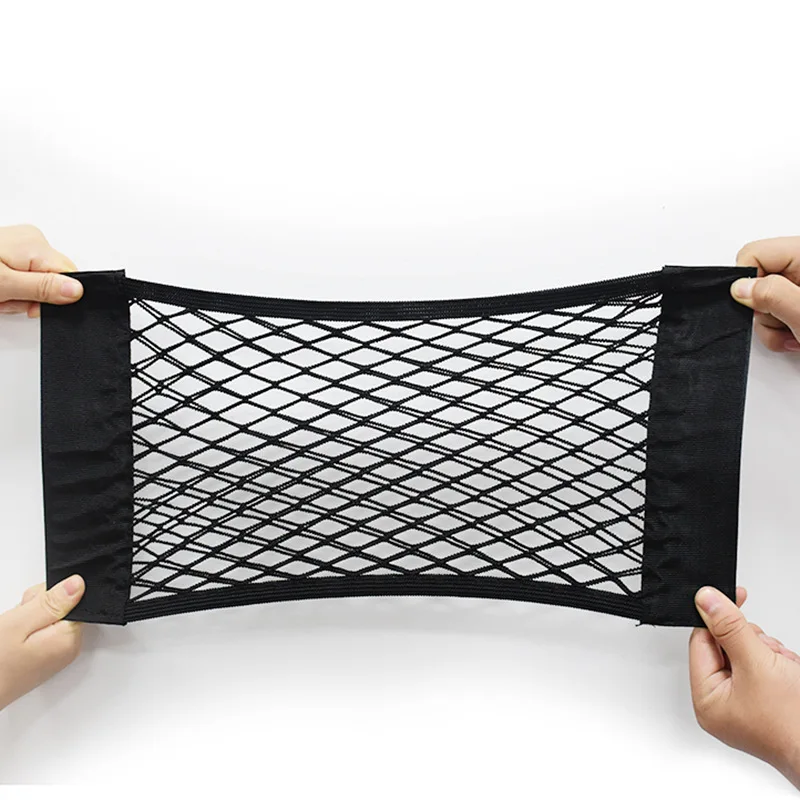 Auto Sitz Zurück Organizer Stamm Net Mesh Tasche Elastische String Net – Bild 3