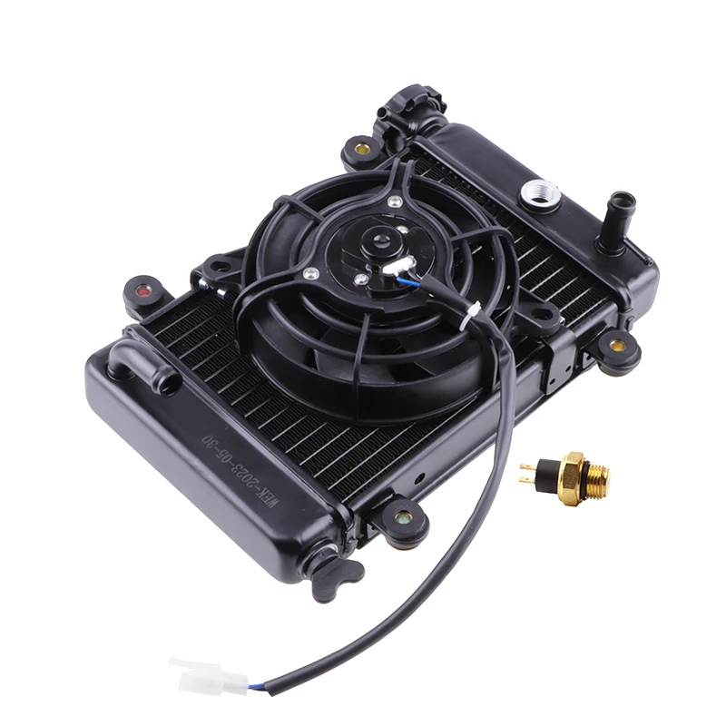Kühler Wasser Tank Mit 5 "Elektrofan Für 150cc 200cc 250cc Wasser – Bild 6