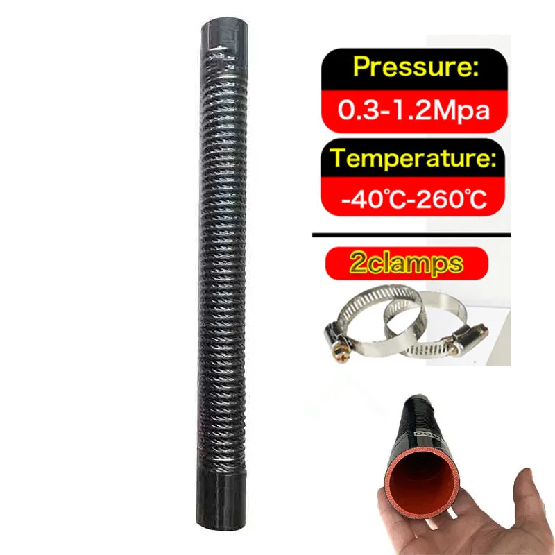 Länge 500 mm Auto-Silikonschlauch ID30-100 mm, Lufteinlassrohr, Kühlerrohr, Hochdruck-Temperatur
