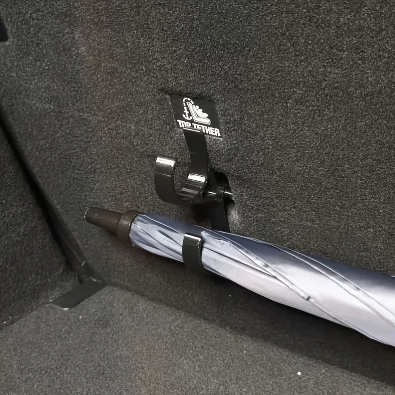 Zwei Auto-Schirmhaken - Kofferraumhaken, geeignet für Limousinen – Bild 5