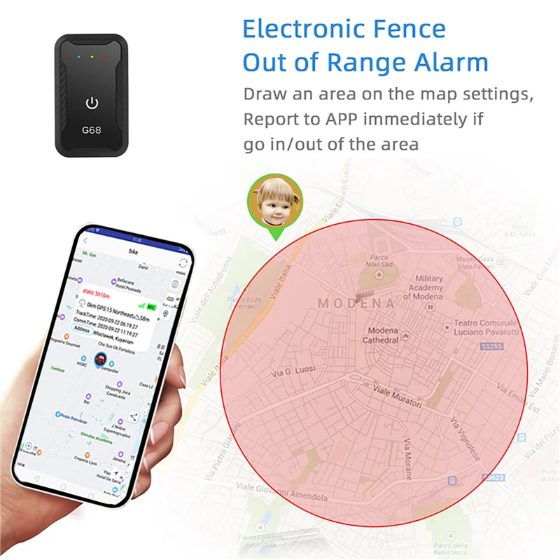 4G GPS Tracker Auto 4G GPS Locator Anti-Verloren Gerät Gesundheit – Bild 4