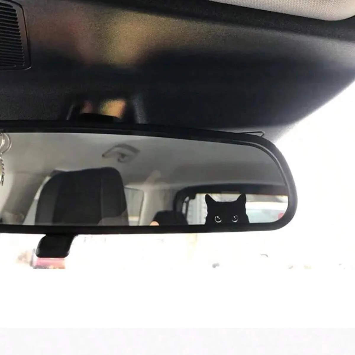 Katzen-Peeker-Aufkleber, Auto-Aufkleber, Schwarzer – Bild 4