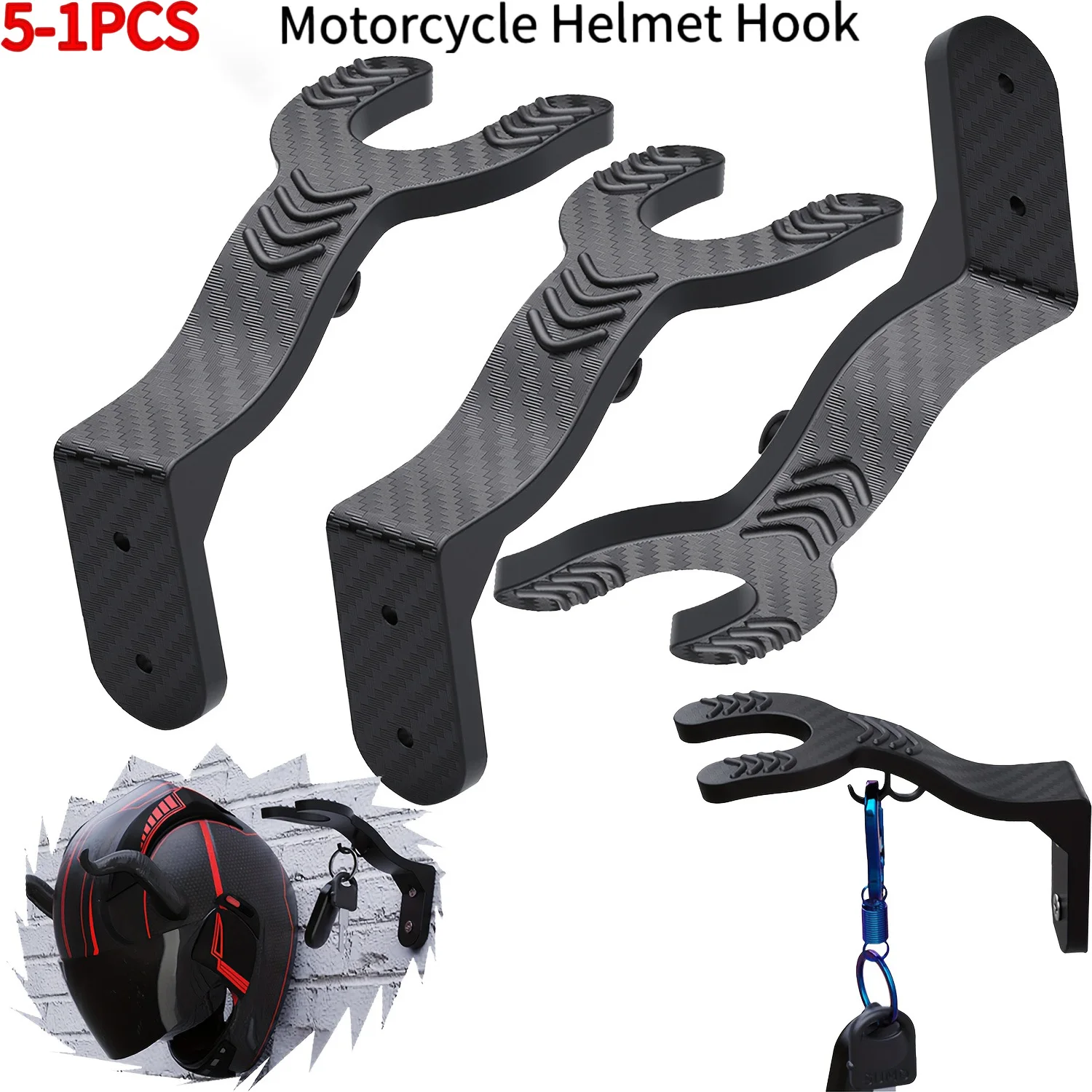Motorrad Helm Haken Racks Küche Schrank Regal Wand Halterung Haken Mehrzweck Display Aufhänger Ständer