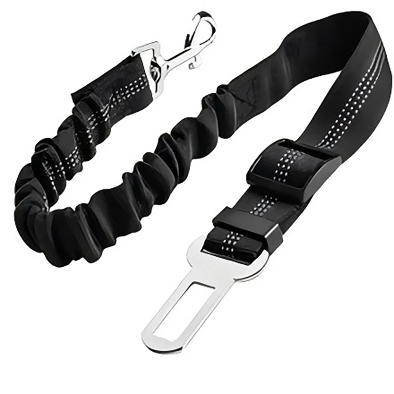 Hunde-Autositzgurt, verstellbares Geschirr für Hunde, Nylon – Bild 6