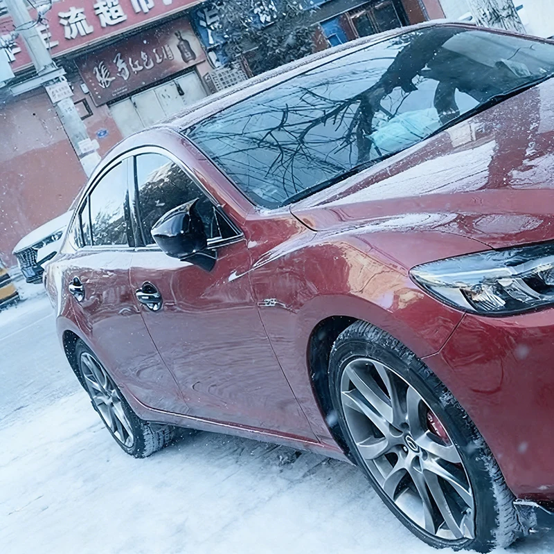 Mazda 6 2017-2020 Rückspiegel-Abdeckkappen mit Hupendekor-Aufkleber – Bild 3