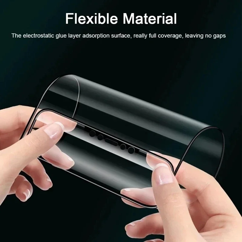 Matte Keramik Sichtschutz für iPhone 14 Pro Max 7 8 16 plus – Bild 3