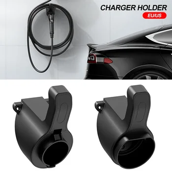 Typ 1/Typ 2 EV-Ladegerät-Halter, Wandhalterung für Elektroautos, Ladekabel-Organizer