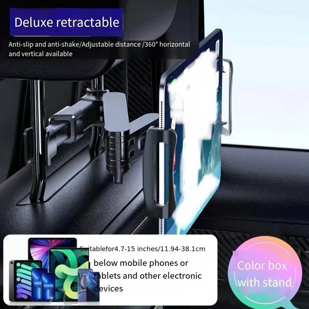 Auto Kopfstütze Tablet Halter Verstellbare Ständer Wiege Für 5-12,9 – Bild 6