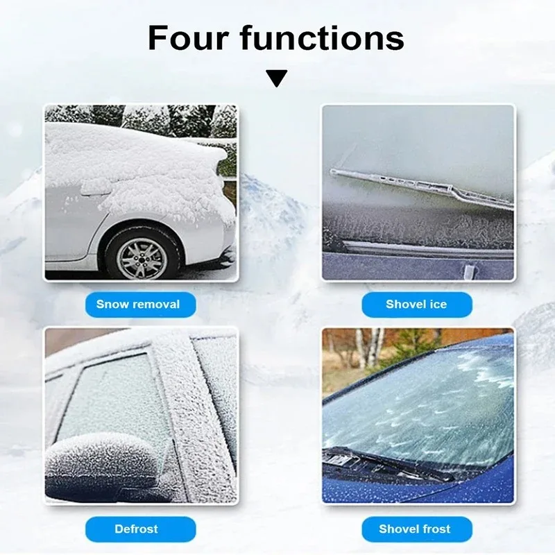 Multifunktions Auto Schnee Schaufel Winter Windschutzscheibe (2 Stück) – Bild 5