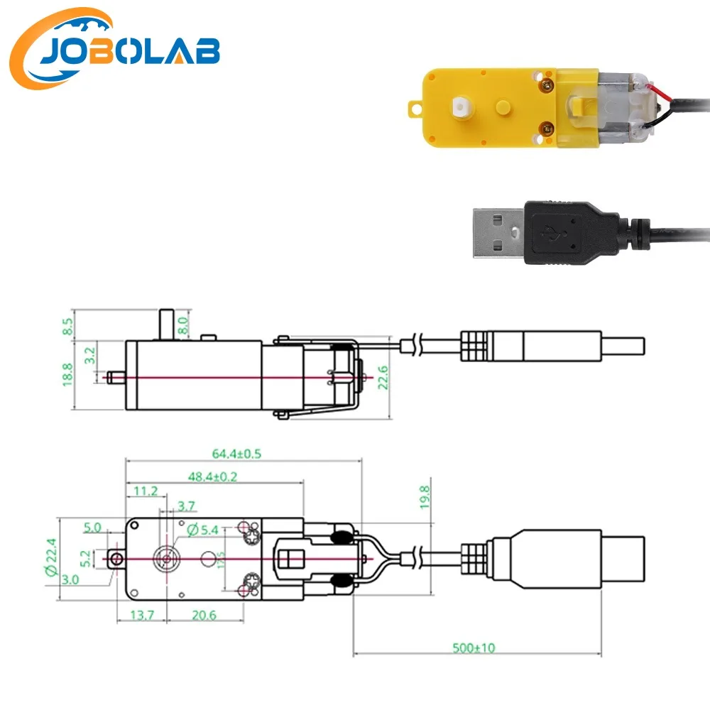 Makerworld Bambu Lab TT Verzögerung Motor LA001 Single Axis DIY Motor – Bild 4