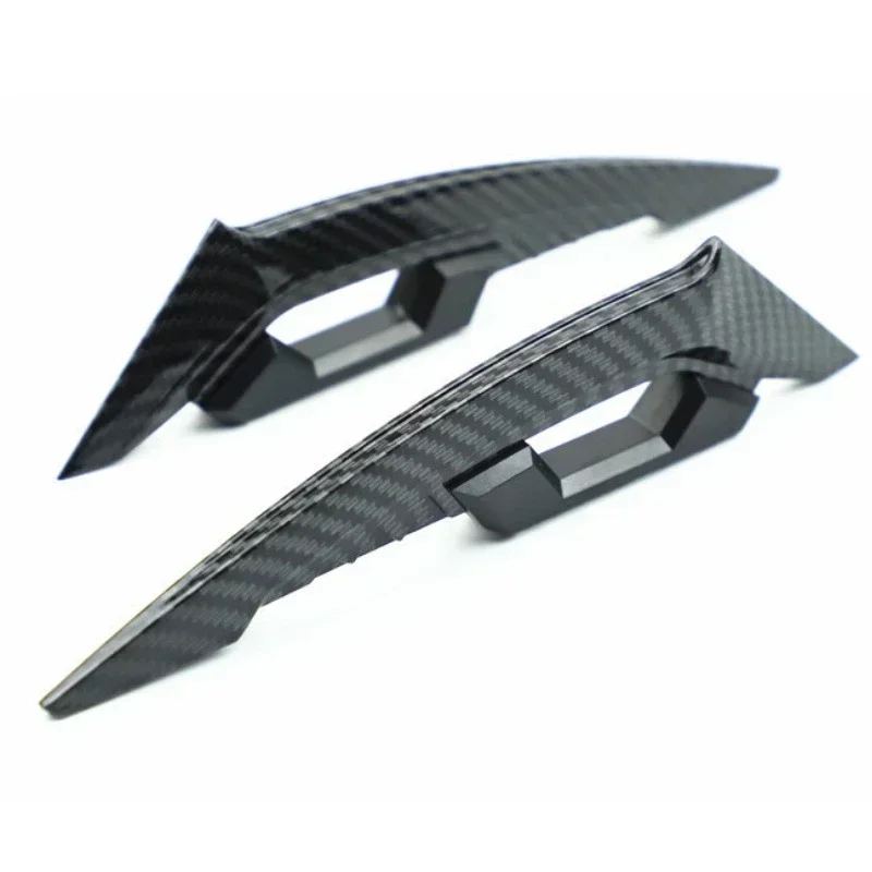 Aerodynamische Winglets Motorrad Vorderseite Spoiler Feste Wind Flügel Set für 250SR Streamlining (2 Stück)