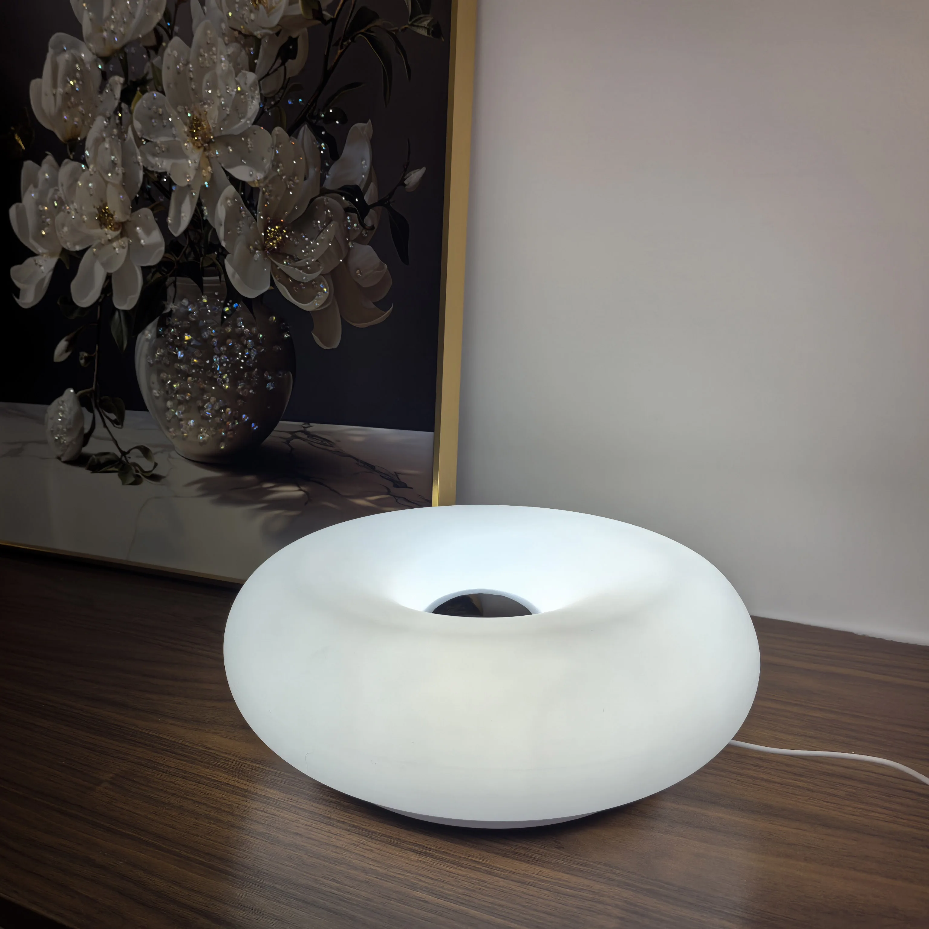 Bauhaus Tischlampe USB-Stecker Schlafzimmer Nachttischlampe Wohnzimmer – Bild 2