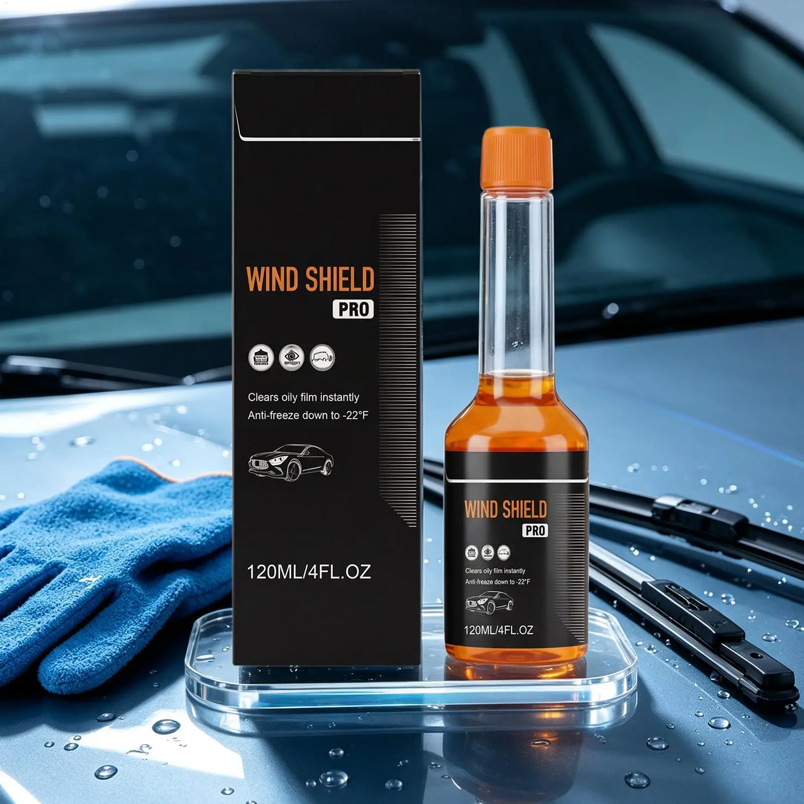 Auto-Windschutzscheiben-Glas-Ölfilm-Entferner, universeller – Bild 6