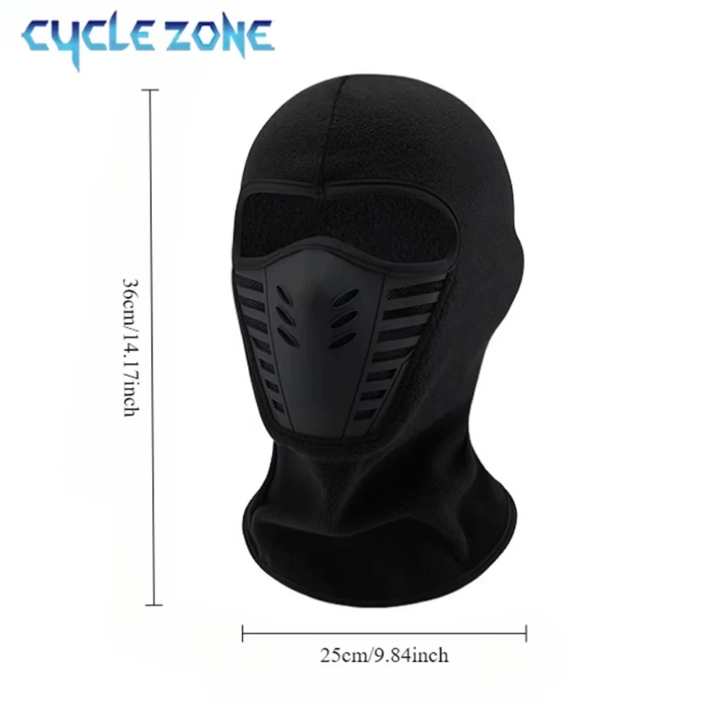 Winter Outdoor Radfahren Vollgesichtsmaske Winddicht Staubdicht Warm – Bild 6