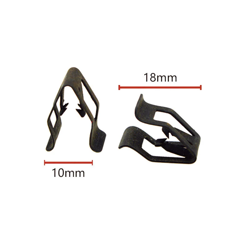 Auto Front Konsole Dash Dashboard Auto Tür Trim Metall Retainer – Bild 3