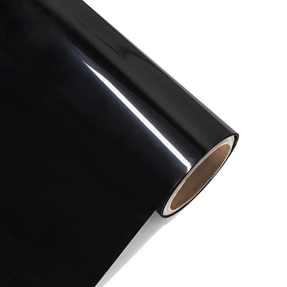 Ultra Gloss PET Piano Black Vinyl Wrap Film Aufkleber Auto Dekoration – Bild 4