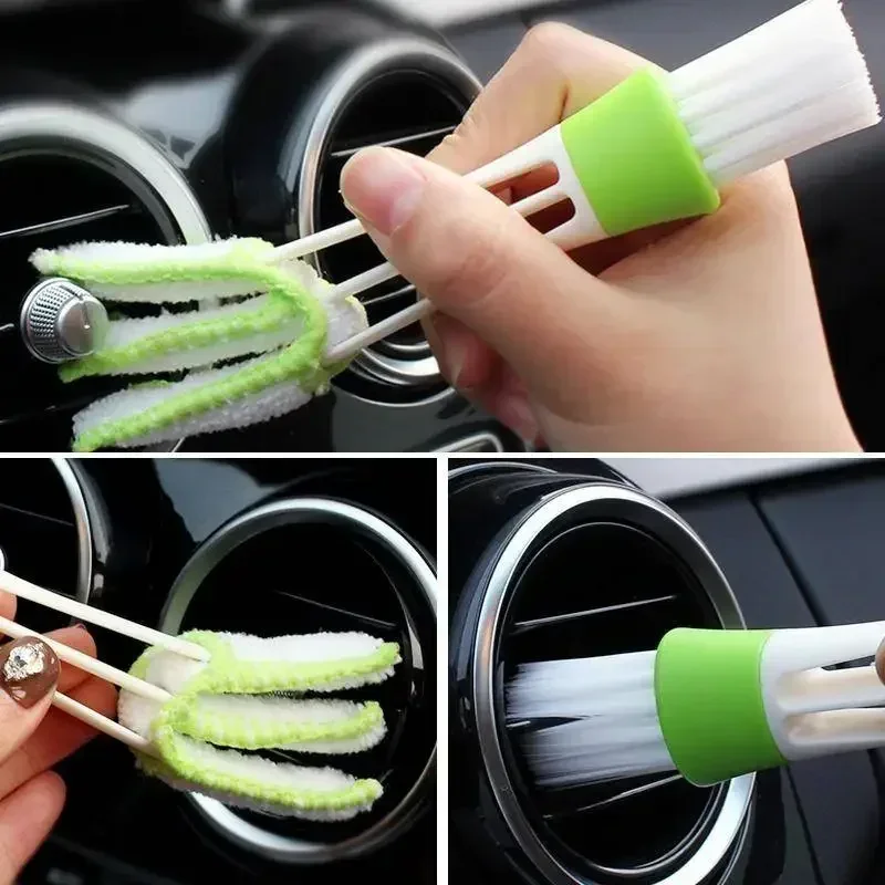 Auto-Klimaanlagen-Lüftungsbürste Mikrofaser Auto-Kühlergrill-Reiniger – Bild 4