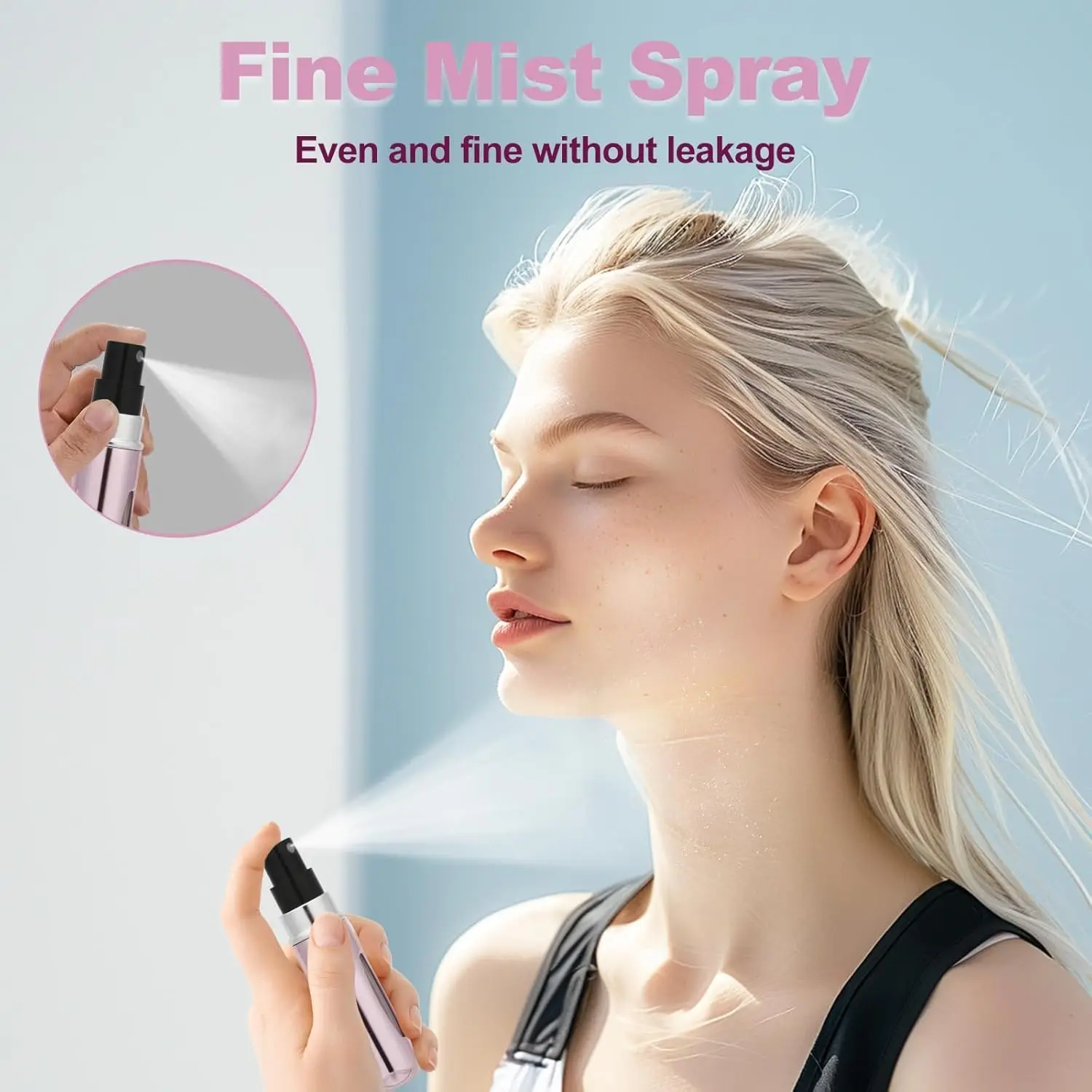 5ml Spray Duft Pumpe Parfüm Flasche Nachfüllbare Spray (5 Stück) – Bild 6