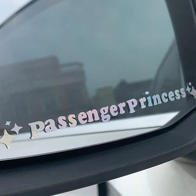 Spiegel-Dekorationsaufkleber, Passagier-Prinzessin-Stern-Spi (2 Stück) – Bild 5