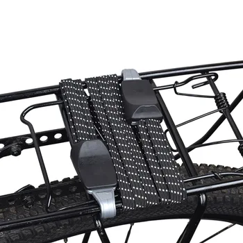 Fahrrad Gepäck Seil Elastische Träger Rack Straps Elastische Gummi Gürtel Schnalle Seil Gürtel Mit Haken
