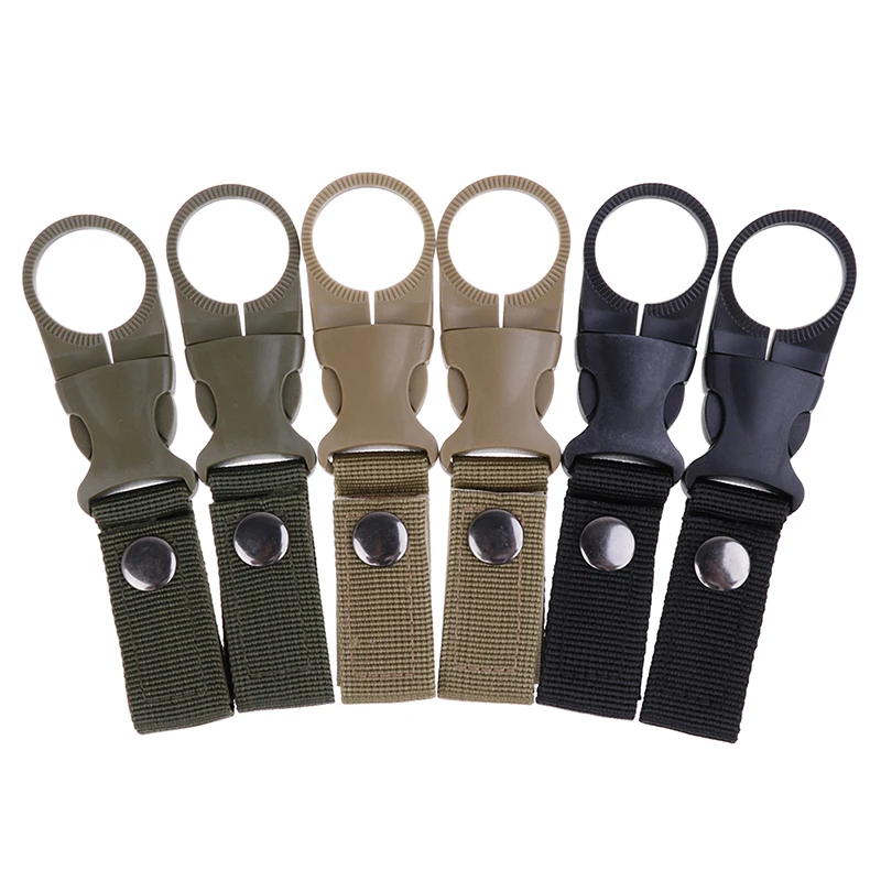 Wasser Flasche Halter Klettern Karabiner Gürtel Rucksack (2 Stück) – Bild 2