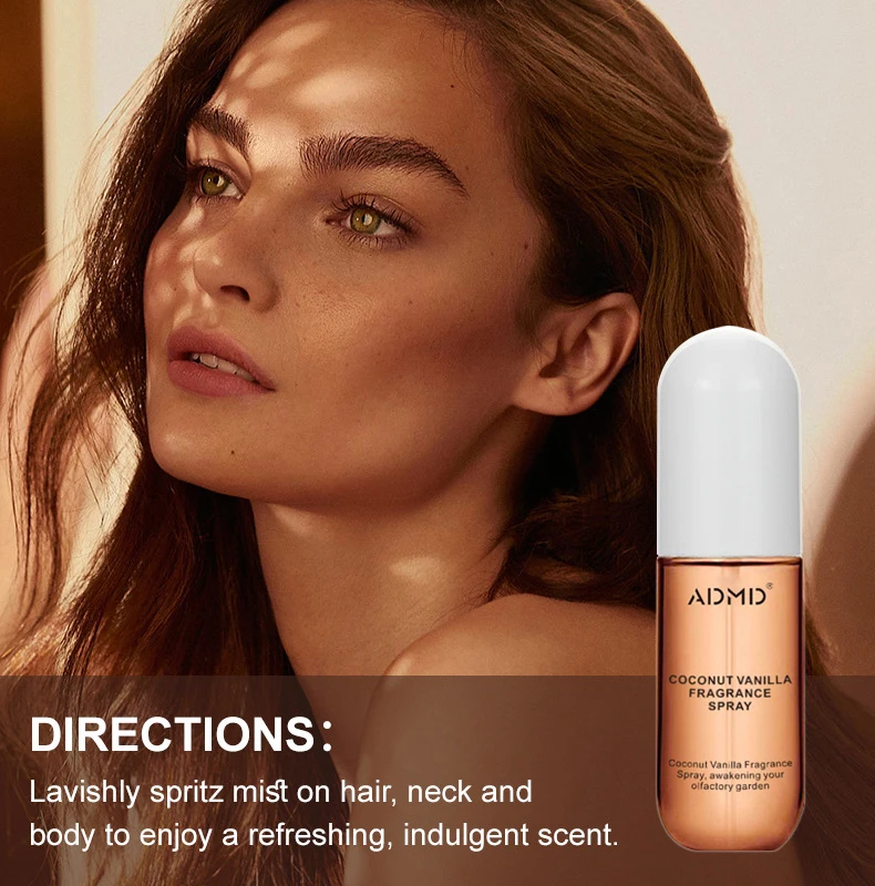 2er-Set Kokosnuss-Duftsprays - Dual-Use Haar- & Körpererfrischer – Bild 2