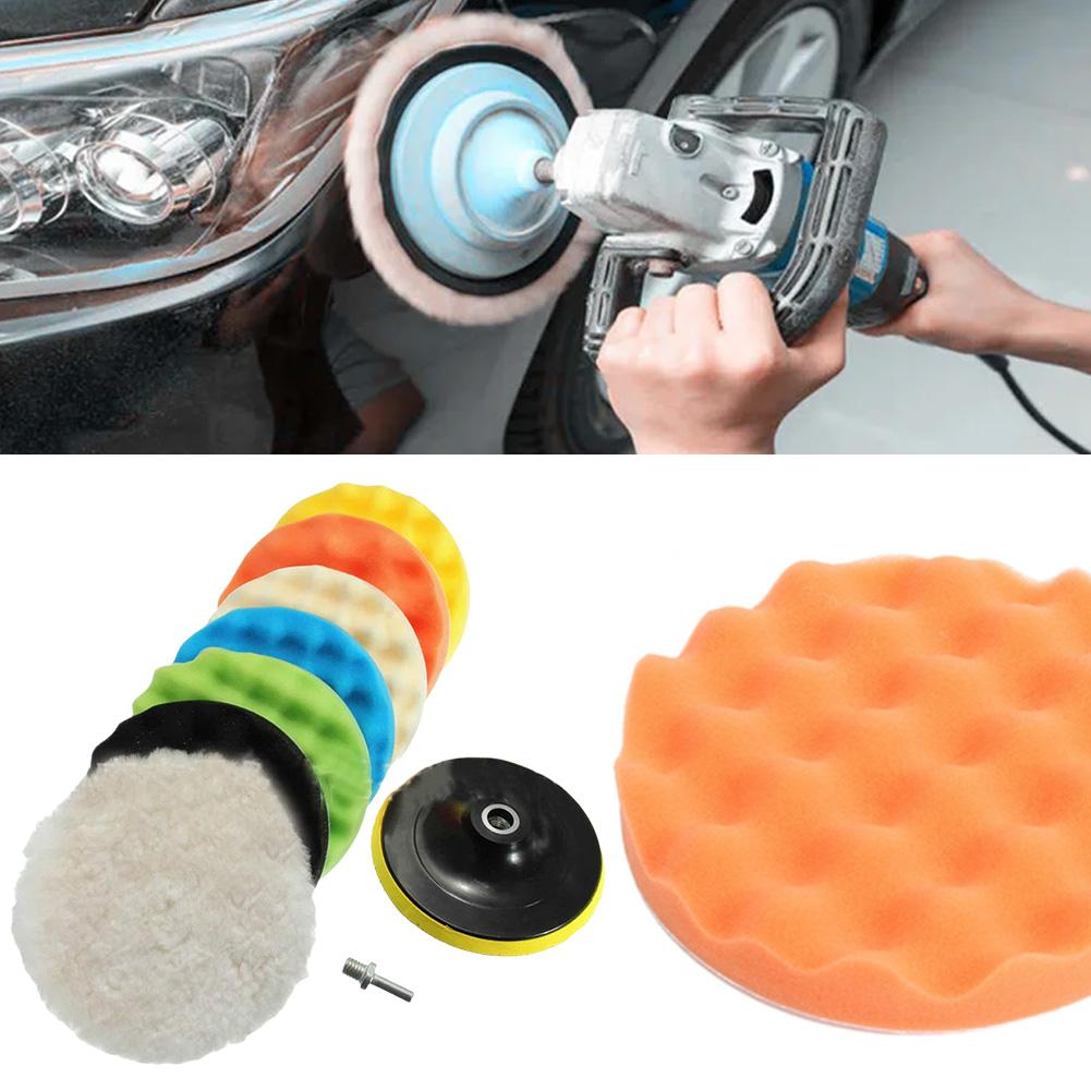 5 Zoll Auto Polierscheibe Set 125 mm Schwamm Polieren Wachsen Schwamm – Bild 4
