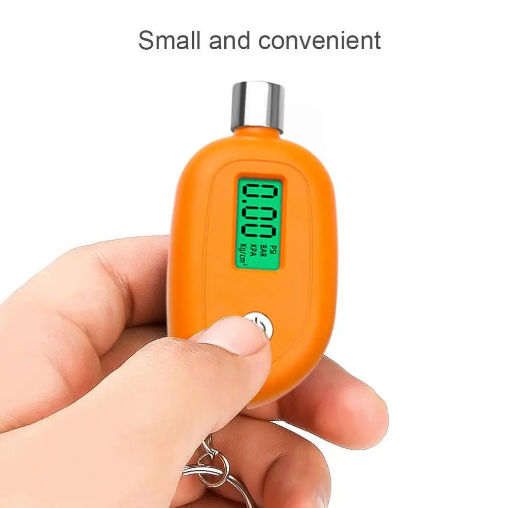 Reifen Manometer Digital Mit LCD Display Auto Reifen Luftdruck Tester – Bild 5