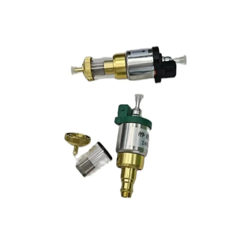 22 ml 12 V 24 V Auto Stille Kraftstoffpumpe + Halterung Luft Heizung – Bild 5