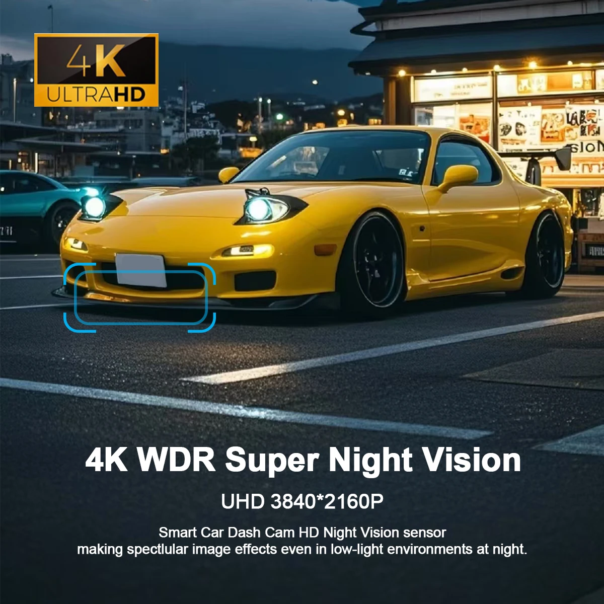 Dashcam für Auto-Blackbox Fahrvideoaufzeichnungen 4K/2K WiFi – Bild 4