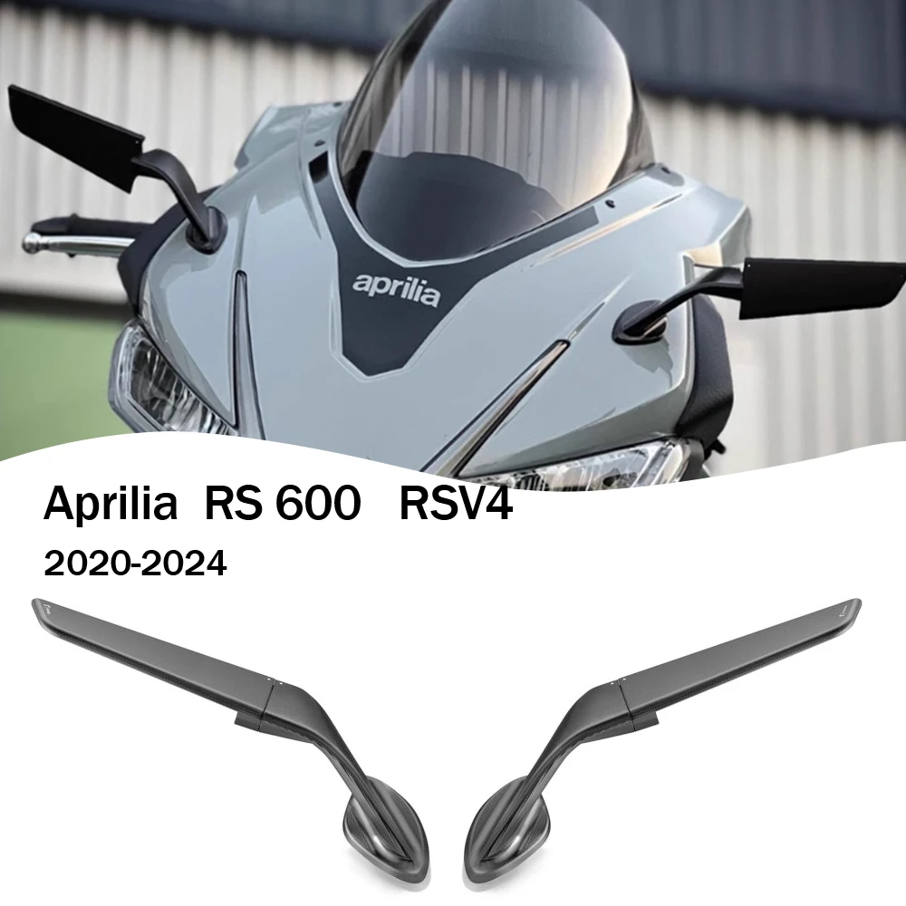 RS660 Rückspiegel für Aprilia RSV4 RS660 2020-2025 2024 2023, Stealth Sport Winglet-Spiegel-Kits, verstellbare