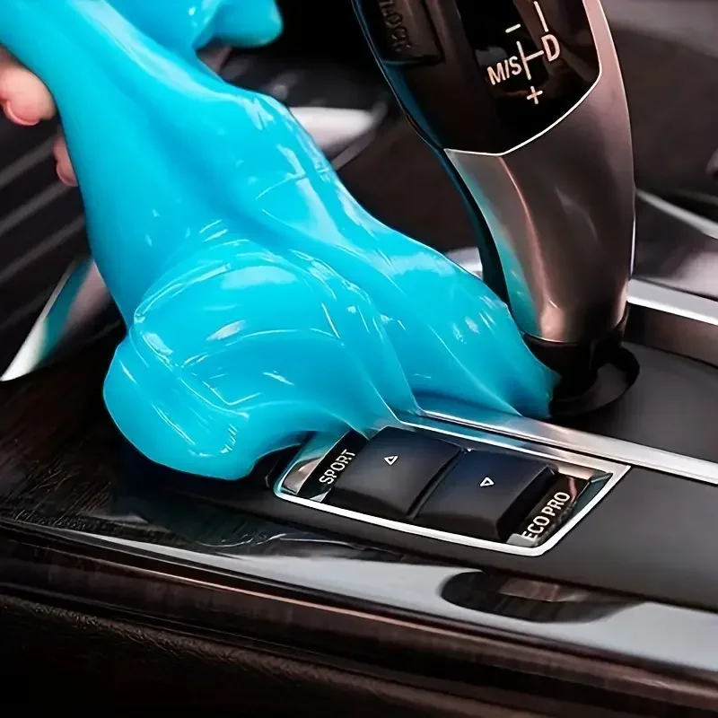 70g Auto Reinigung Gel Schleim Magie Schlamm Automobil Air Vent Computer Tastatur Schmutz Staub Entferner Gel