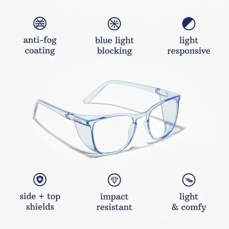 Schutzbrille, Nebelbrille, Schutzbrille mit Seitenschutz – Bild 4