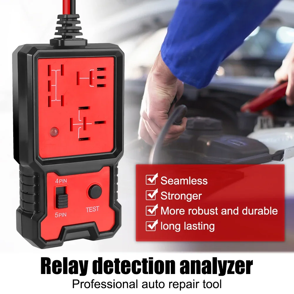 Auto Relais Tester Spannung Tester Universal 12V Auto Batterie Checker – Bild 6