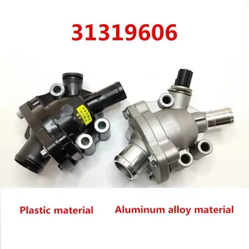 31319606 Motorkühlmittelthermostat, manueller Kühler, oberer unterer Schlauch, Thermostat, Ausgleichsbehälter