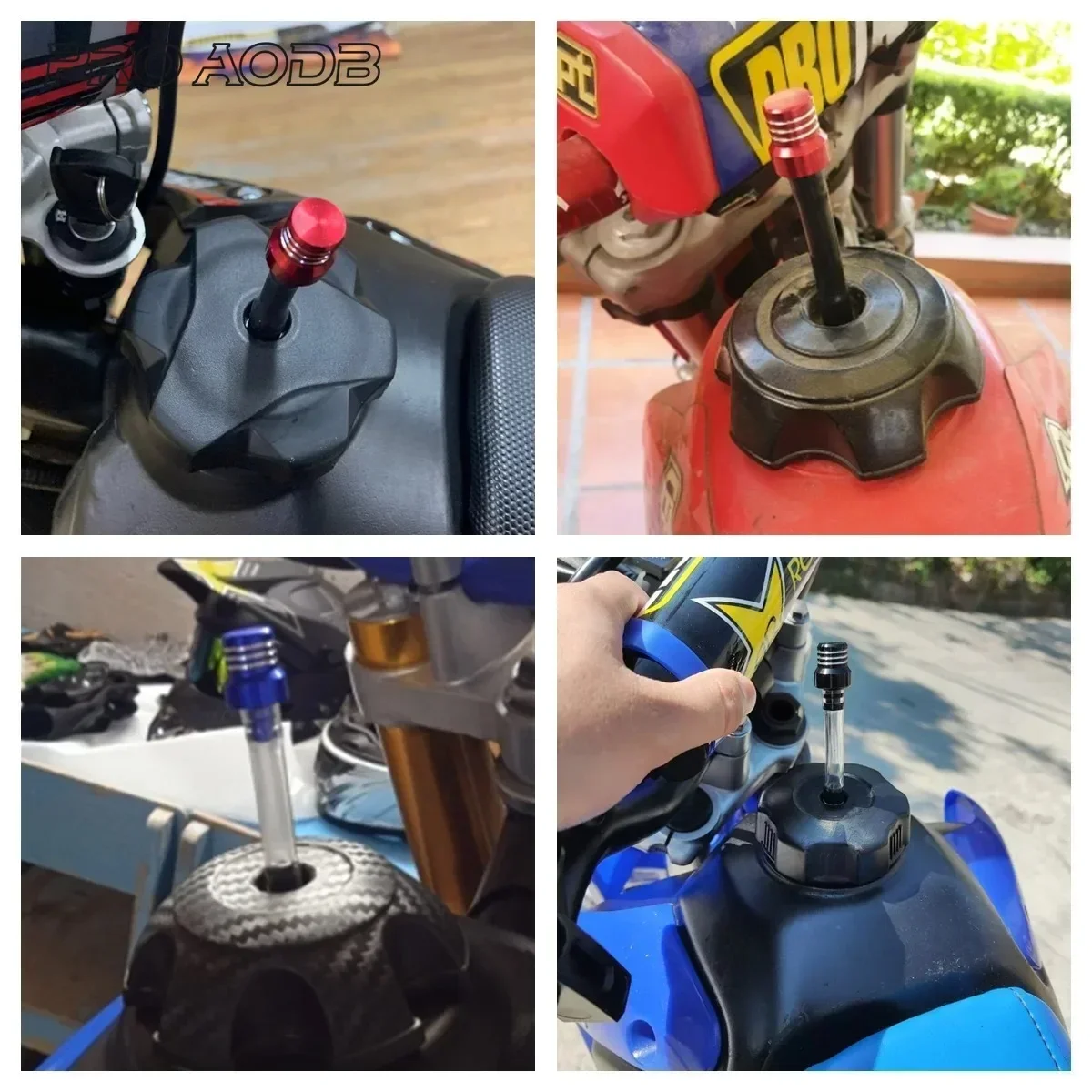 Gas Tankdeckel Ventil Entlüftungsrohr Für SX F EXC ADV CRF YZF WRF KXF – Bild 2
