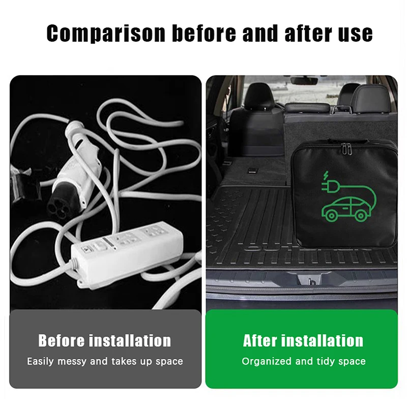 【B】Ladekabeltasche für Elektrofahrzeuge, Aufbewahrungstasche – Bild 5