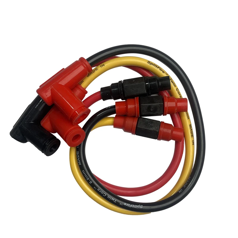Universal Motorrad Zündspule Zündkerze Iridium Power Kabel Für Dirt – Bild 2