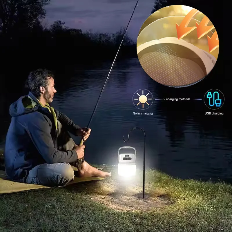 Solar-Camping-Lichter für den Außenbereich, wasserdicht – Bild 6